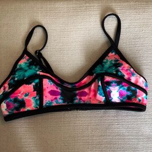 Xhilaration tie dye bathing suit top